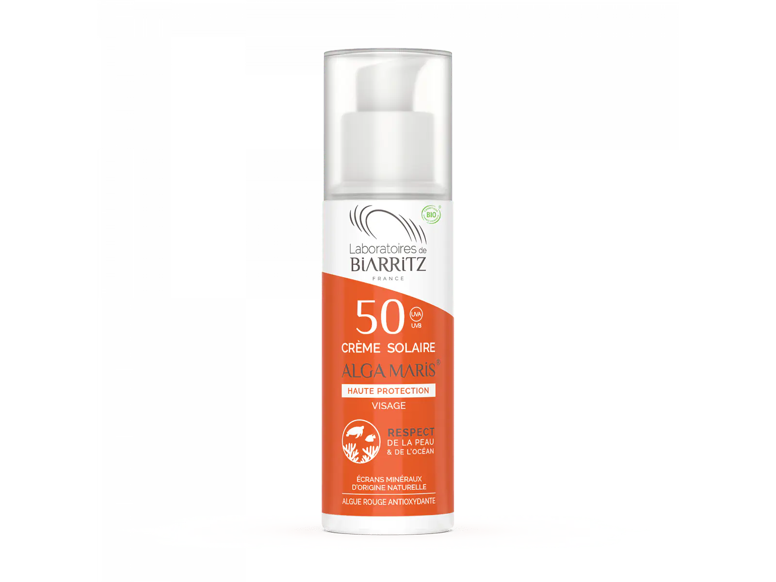 Creme Protetor Solar Bio Rosto Spf50 50 Ml. Laboratoires de Biarritz 1