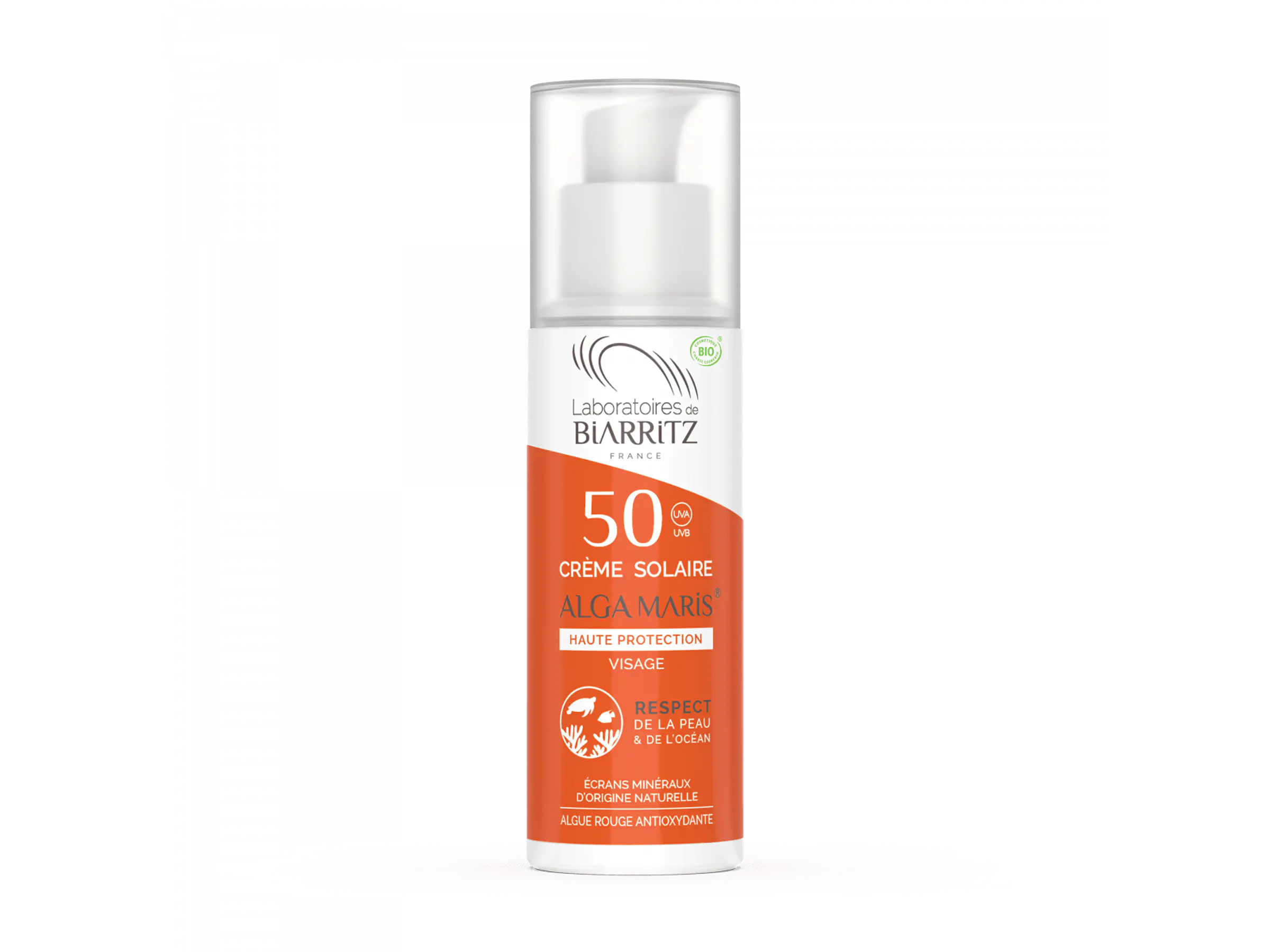 Creme Protetor Solar Bio Rosto Spf50 50 Ml. Laboratoires de Biarritz 1