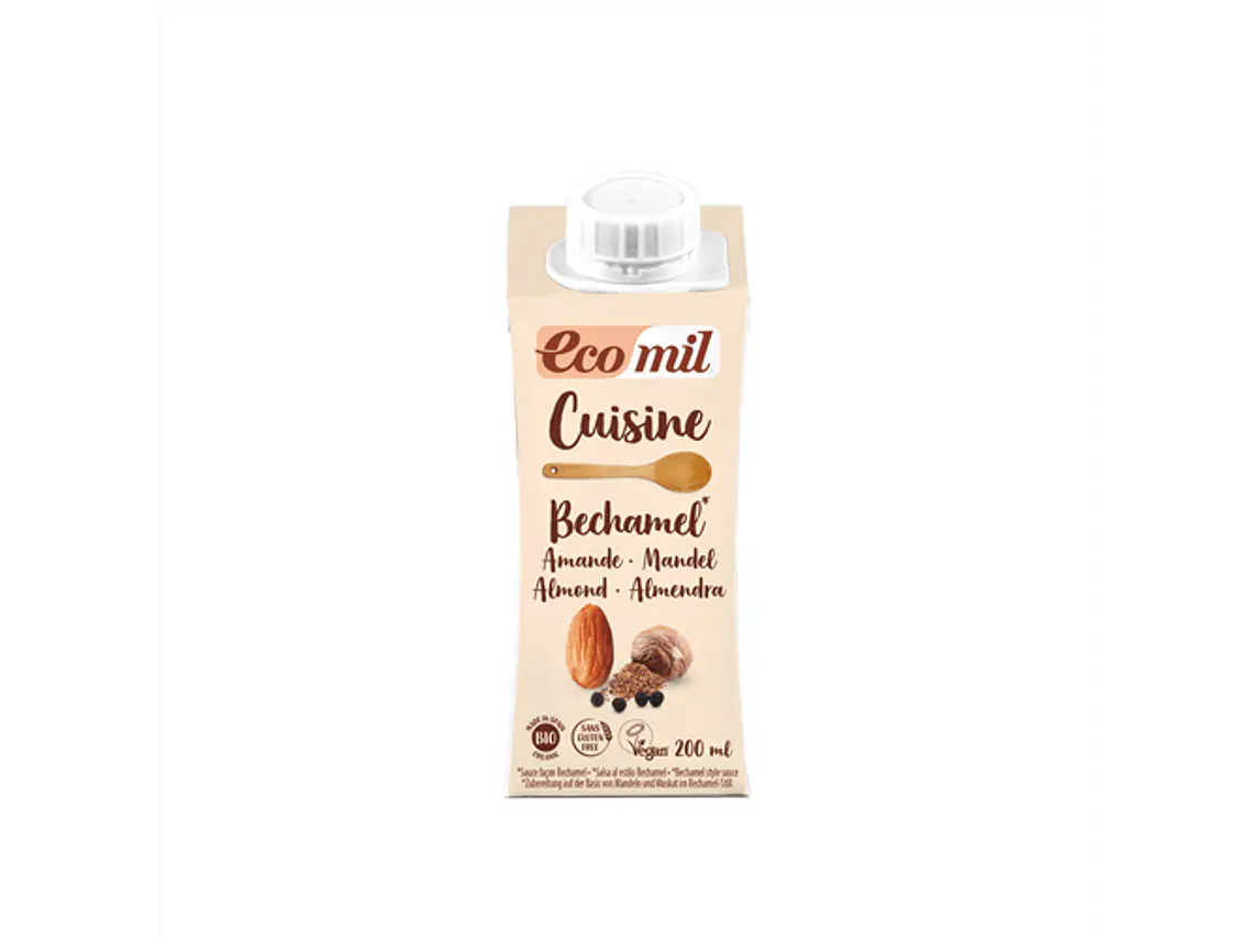 Preparado Culinária Bechamel Bio 200 Ml. Ecomil 1