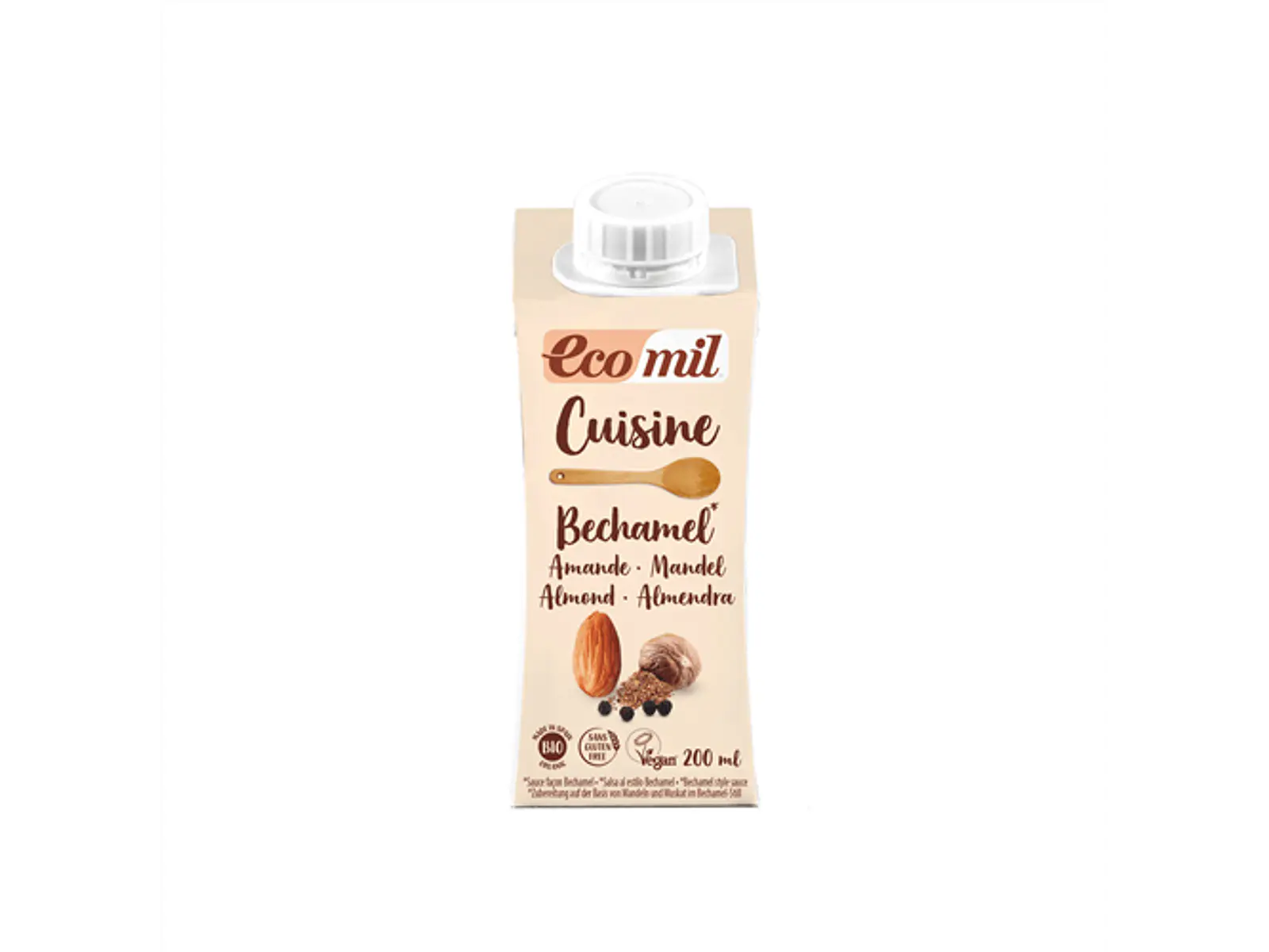 Preparado Culinária Bechamel Bio 200 Ml. Ecomil 1