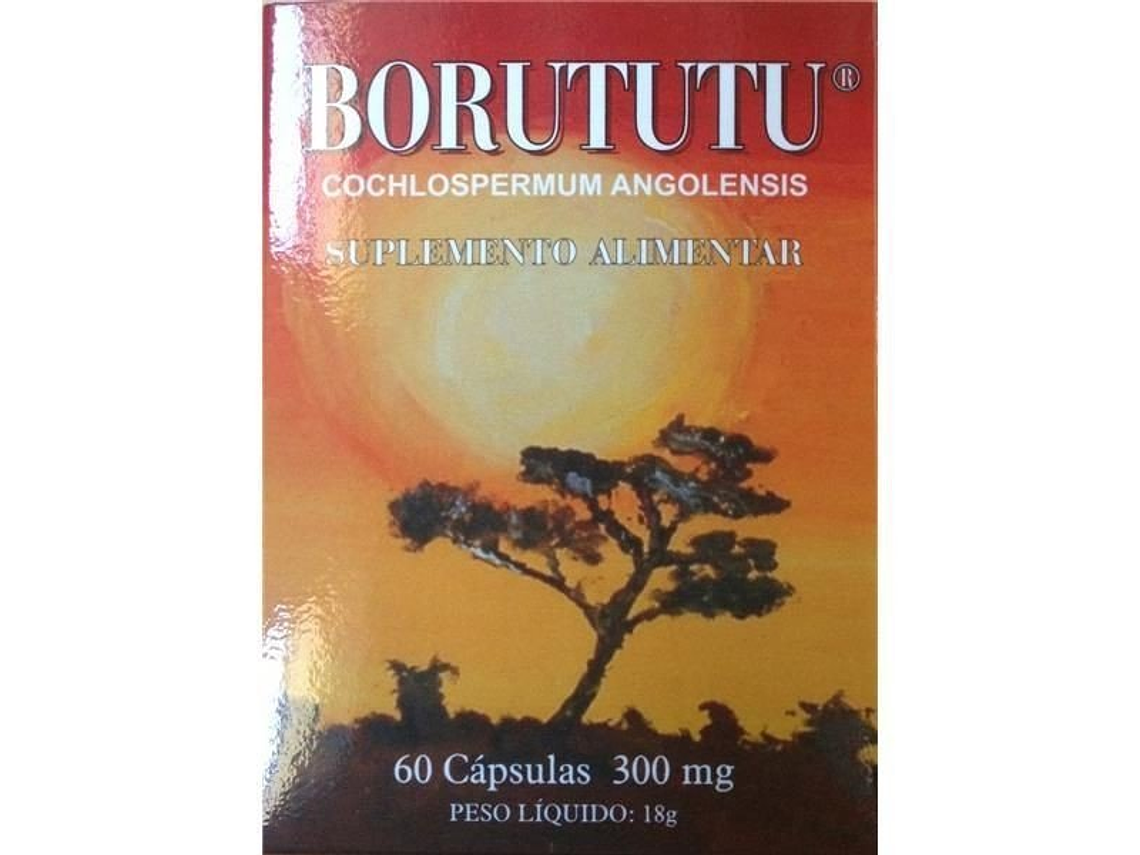 Borututu 300 Mg. 60 Cápsulas Borututu 1