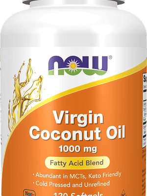 Virgin Coconut Oil 1000 mg Softgels Now