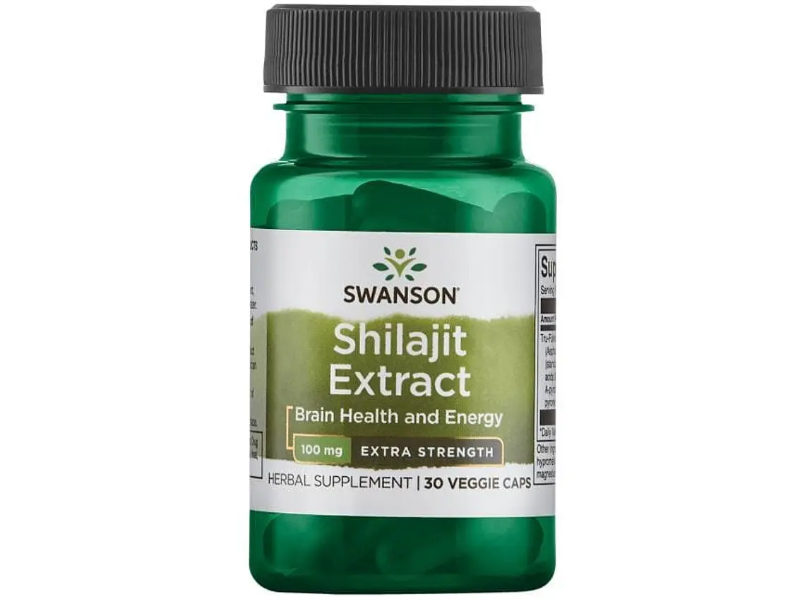 Shilajit Extract 30 Cápsulas  Swanson 1