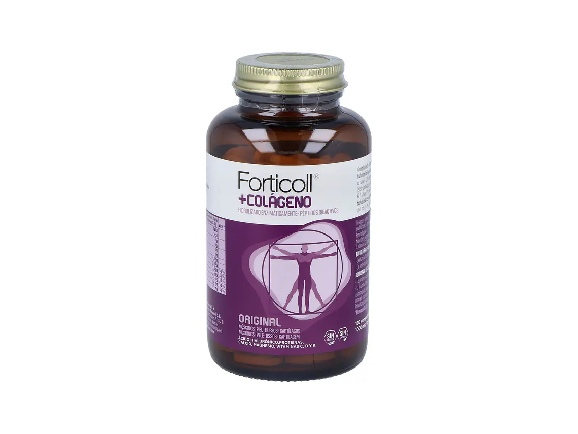 Colagénio Bioactivado Fortigel 180 Comprimidos Almond Laboratorios 1