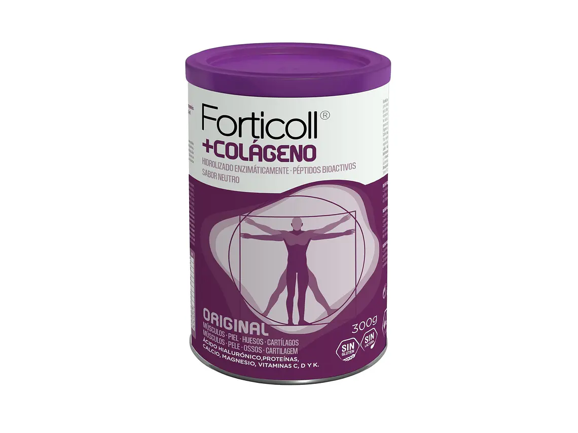Colagénio Bioactivado Fortigel Pó 300 Grs. Almond Laboratorios 1