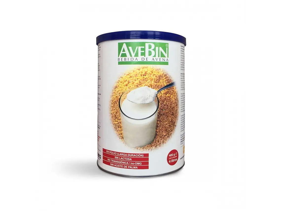 Leite Em Pó (Aveia) - Avebin 400 Grs. Enzime 1