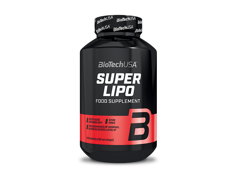 Super Lipo 120 Comprimidos BiotechUSA 1
