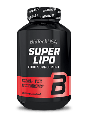 Super Lipo 120 Comprimidos BiotechUSA