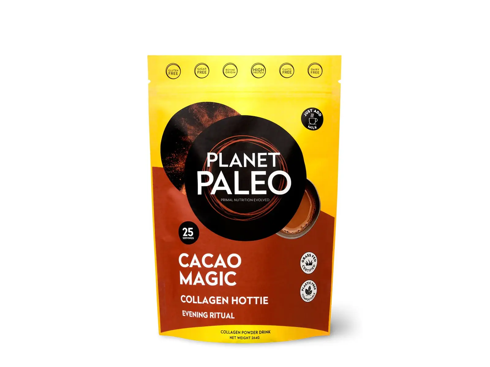 Colagénio Puro Cacao Magic Planet Paleo 1