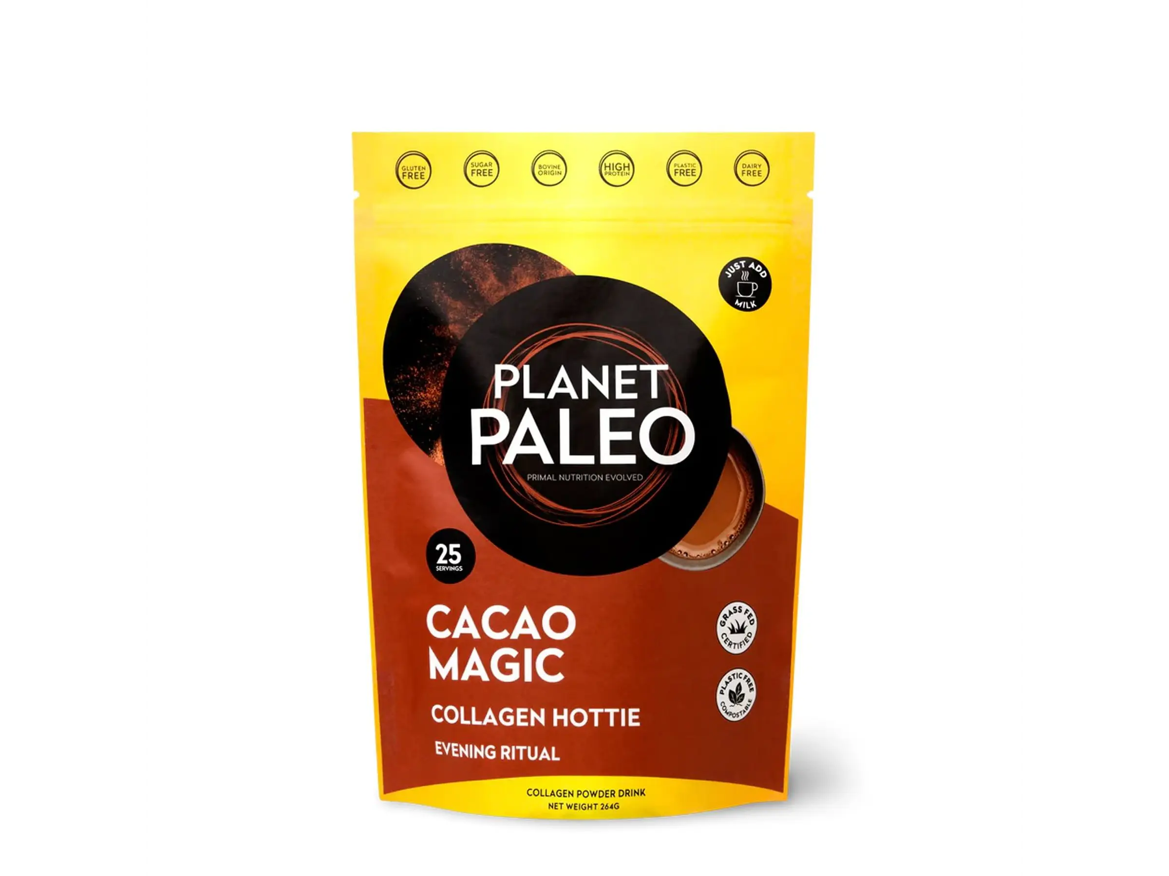 Colagénio Puro Cacao Magic Planet Paleo 1