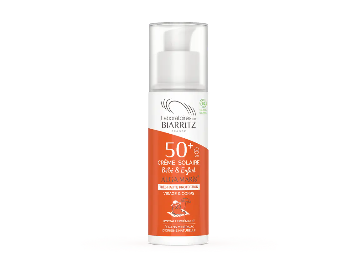 Creme Protetor Solar Bio Criança Spf50 + 100 Ml. Laboratoires Biarritz 1