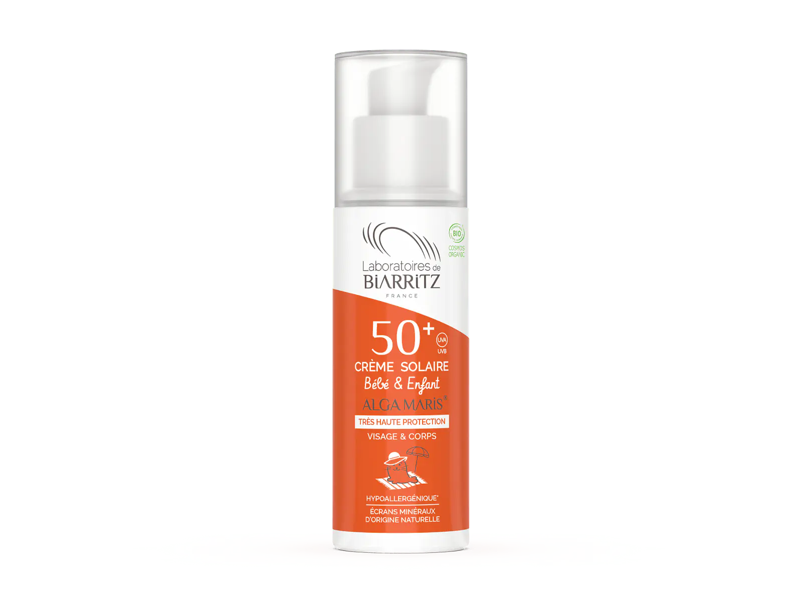 Creme Protetor Solar Bio Criança Spf50 + 100 Ml. Laboratoires de Biarritz 1