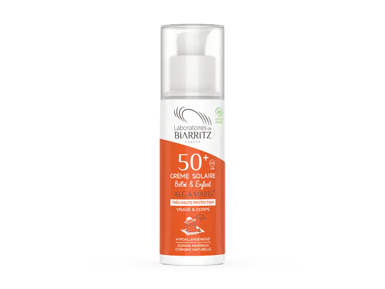 Creme Protetor Solar Bio Criança Spf50 + 100 Ml. Laboratoires Biarritz 1