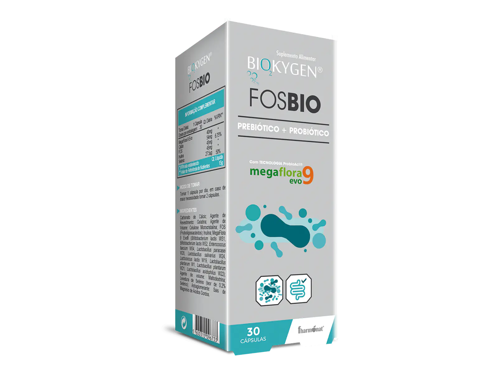 Biokygen Fosbio 30 Cápsulas Fharmonat 1