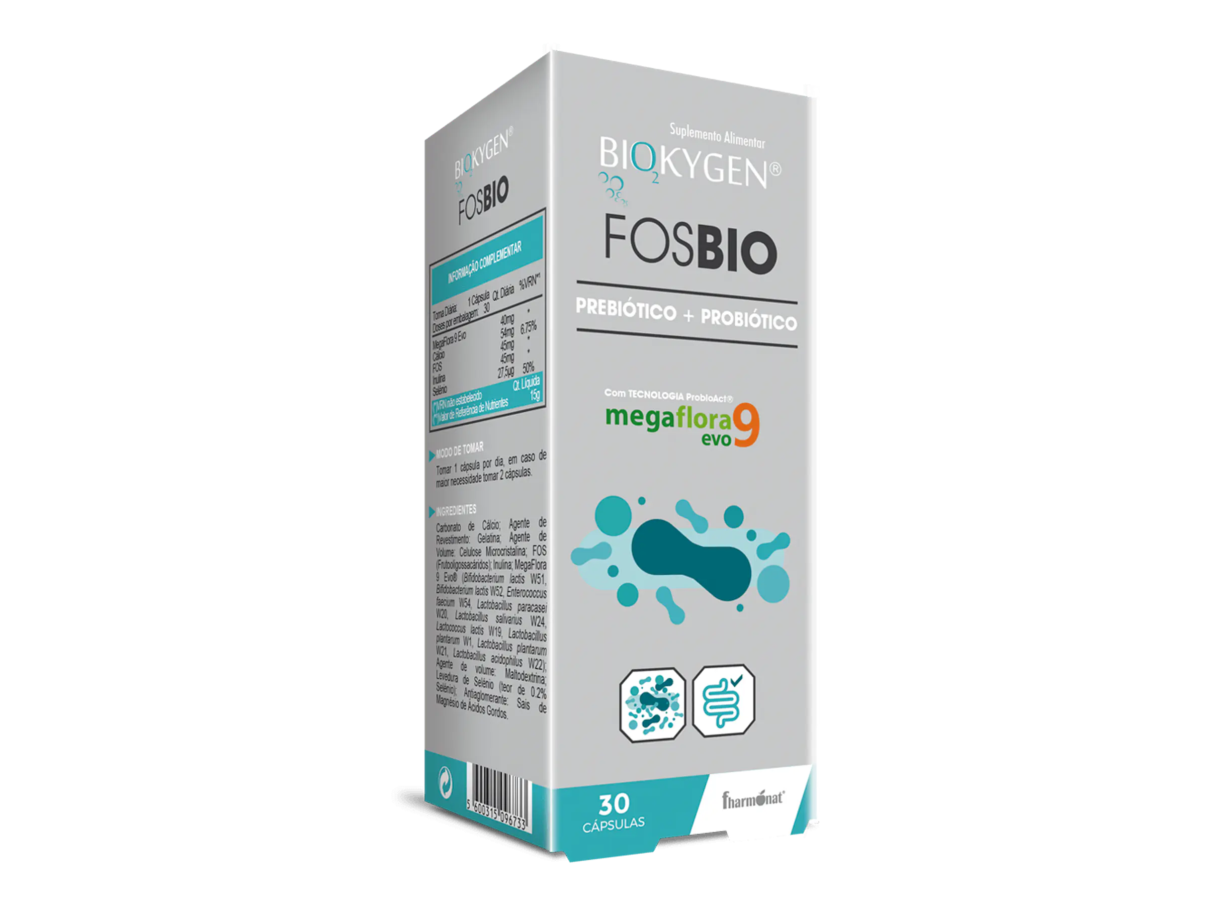 Biokygen Fosbio 30 Cápsulas Fharmonat 1