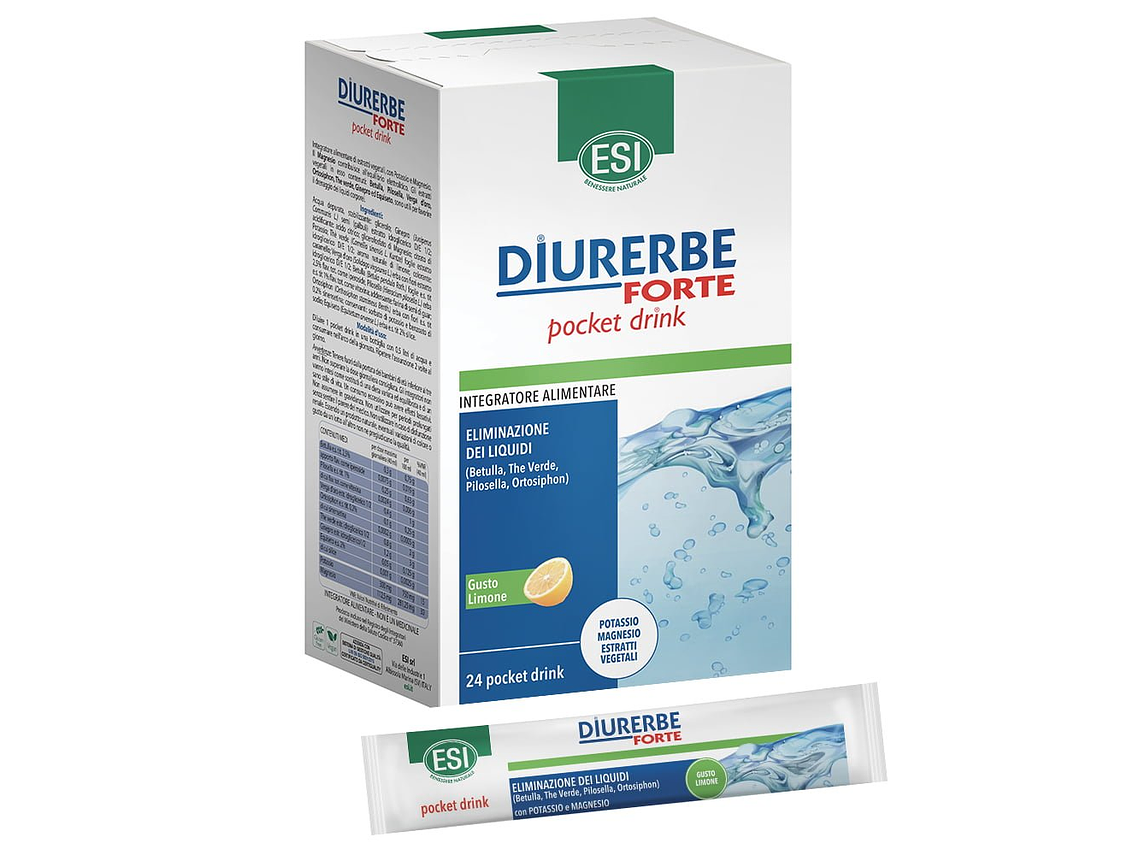 Diurerbe Forte 24 Pocket Drink ESI 1
