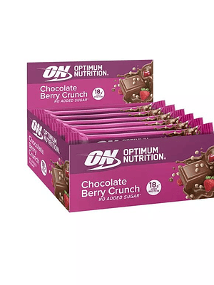 Chocolate Berry Crunch Protein Bar 12x55g Optimum Nutrition