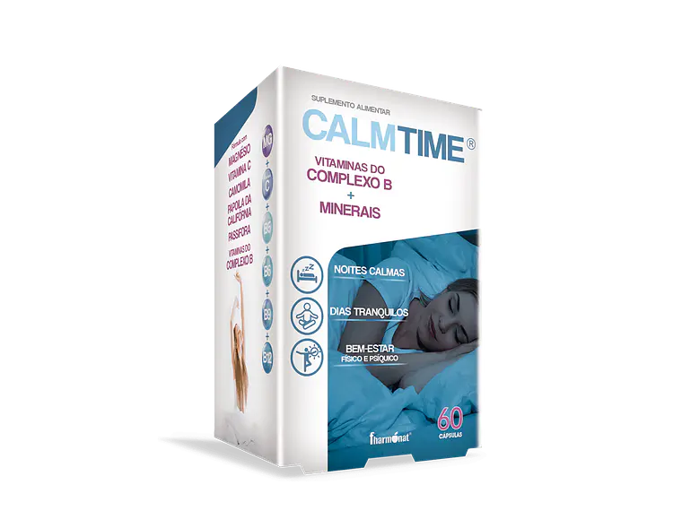 Calmtime 60 Cápsulas Fharmonat 1