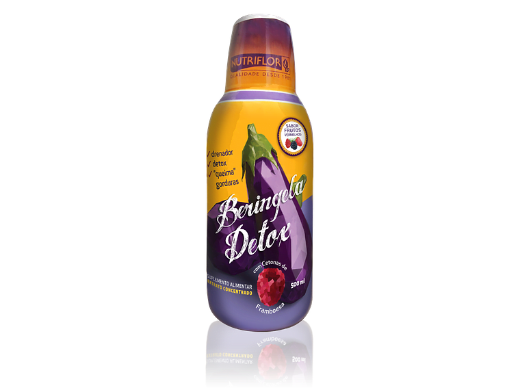 Beringela Detox 500 Ml Nutriflor 1
