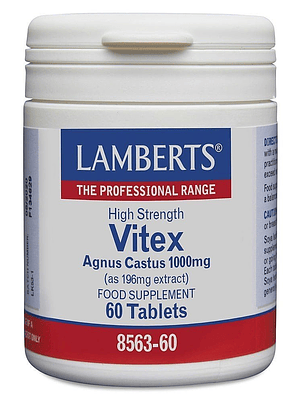Vitex Agnus Castus 1000 Mg (Sauzgatillo) 60 Comprimidos Lamberts