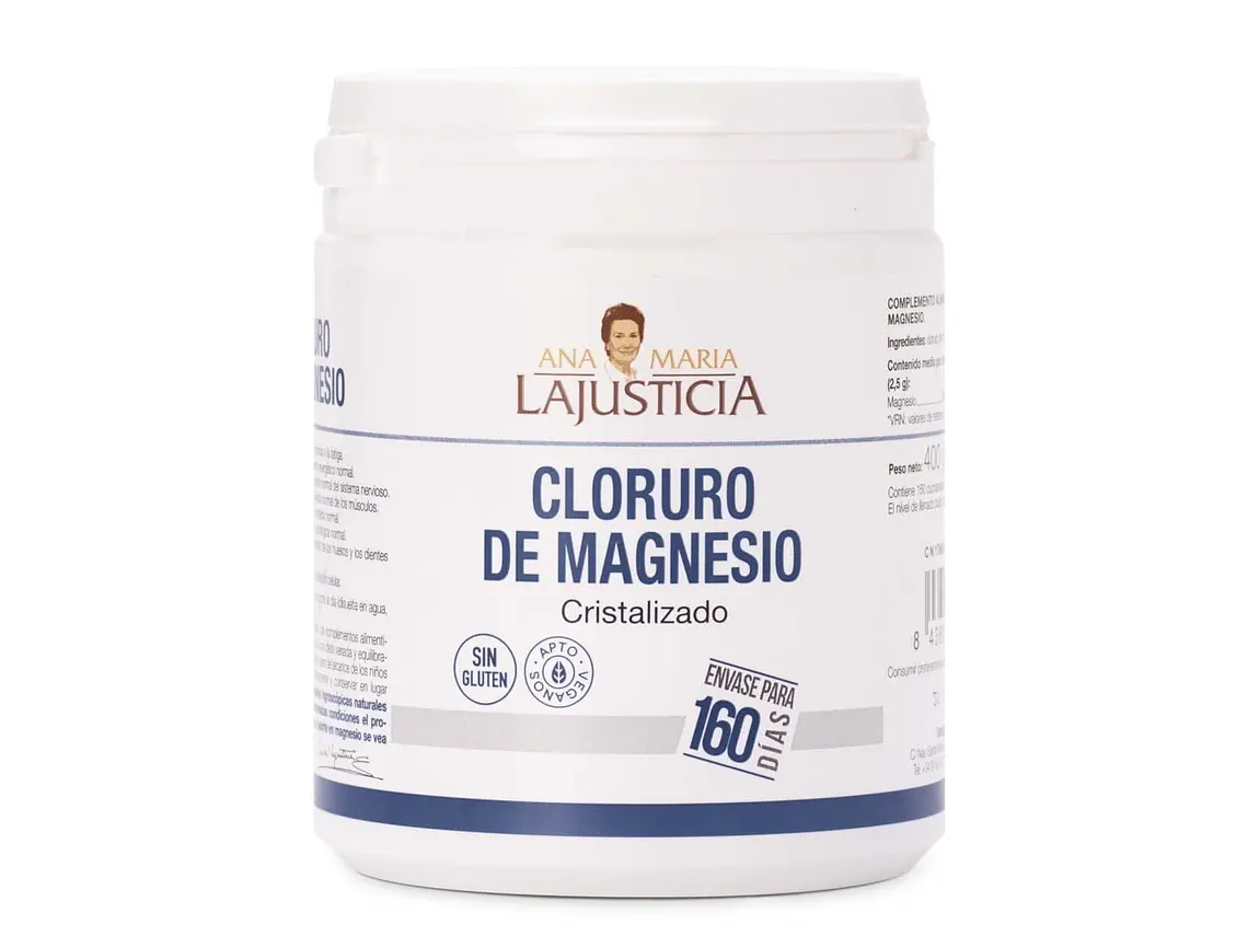 Cloreto De Magnésio Pó P.A 400 Grs Ana Maria La Justicia 1