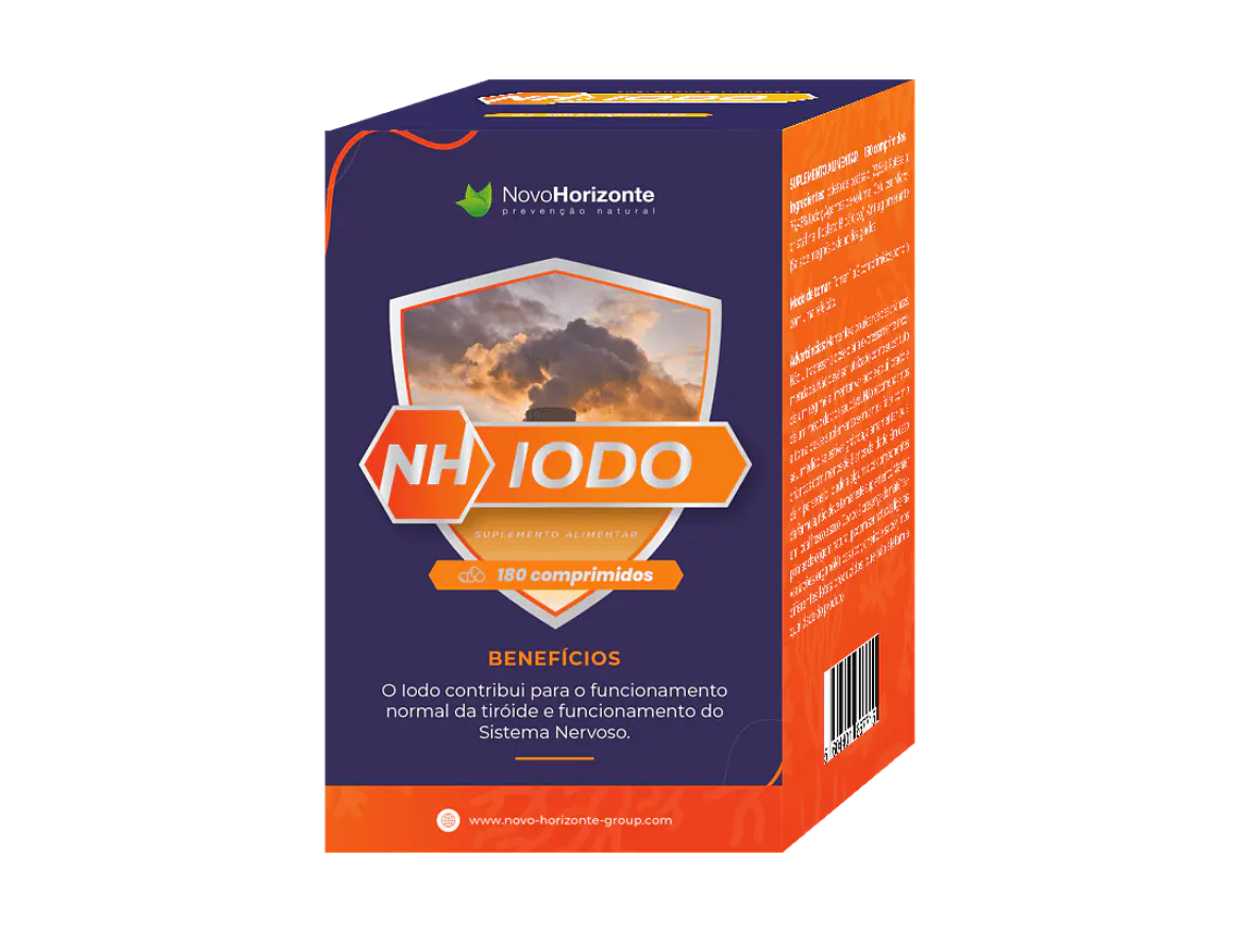 Iodo 180 Comprimidos Novo Horizonte 1
