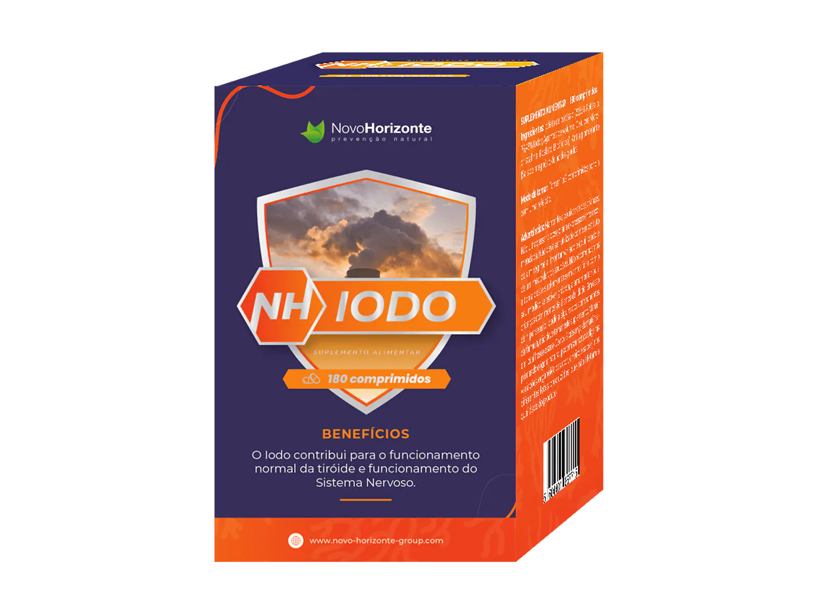 Iodo 180 Comprimidos Novo Horizonte 1