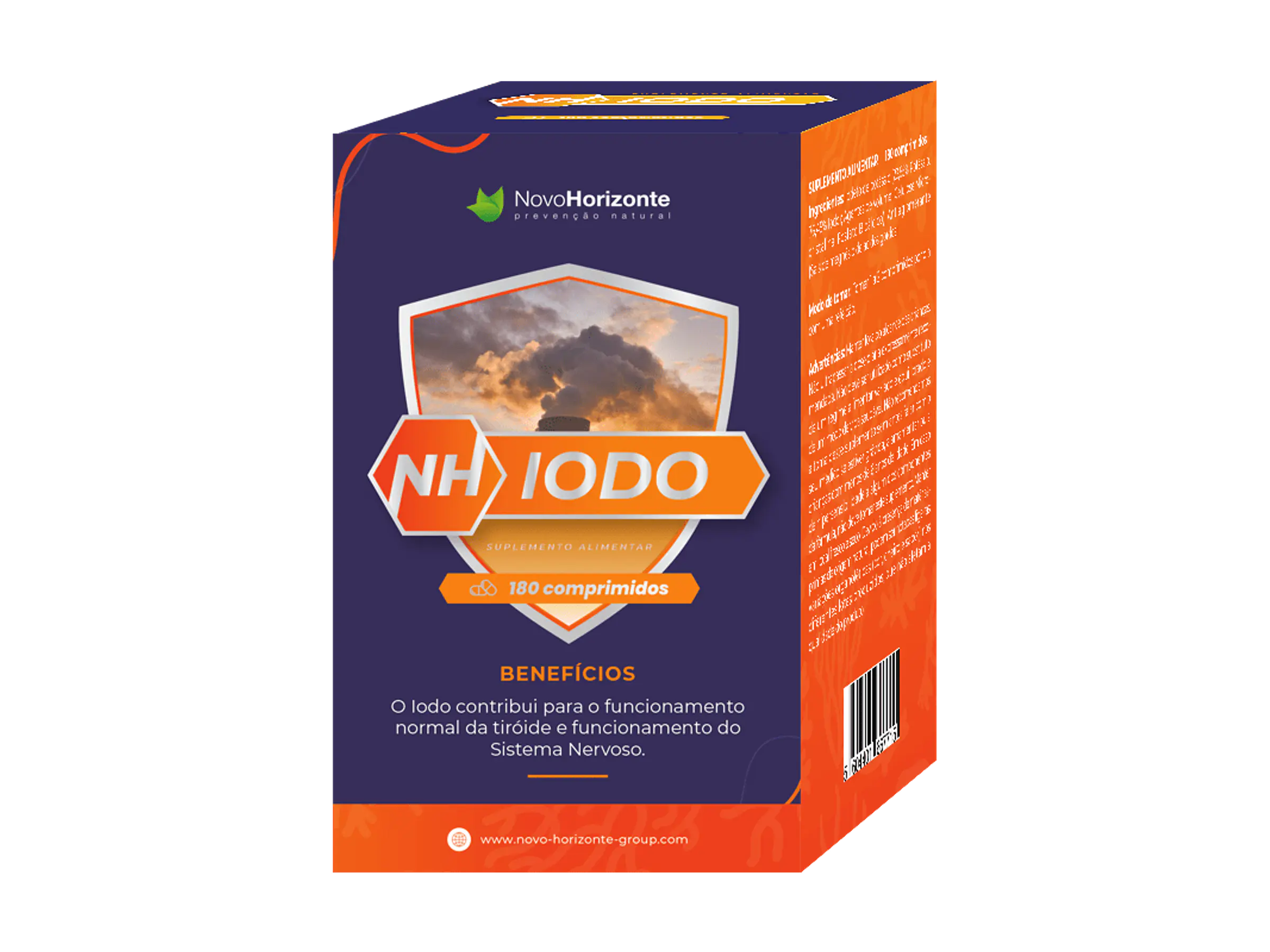 Iodo 180 Comprimidos Novo Horizonte 1