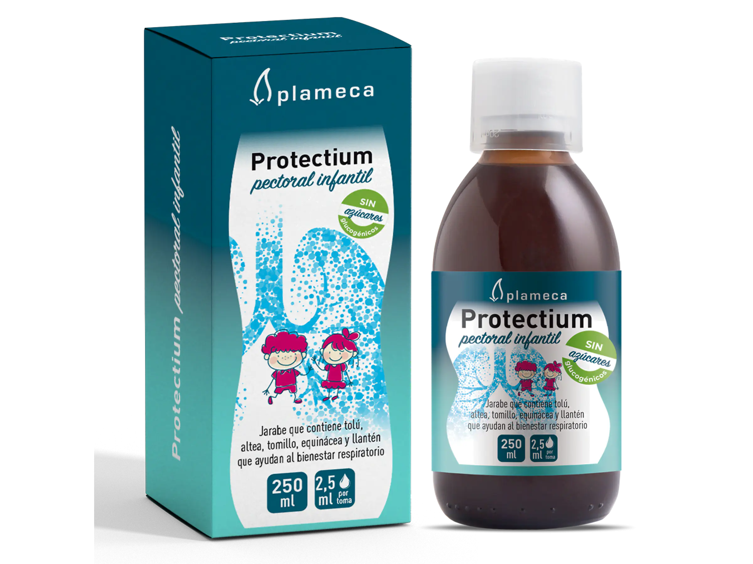 Protectium Pectoral Crianças 250 ml Plameca 1