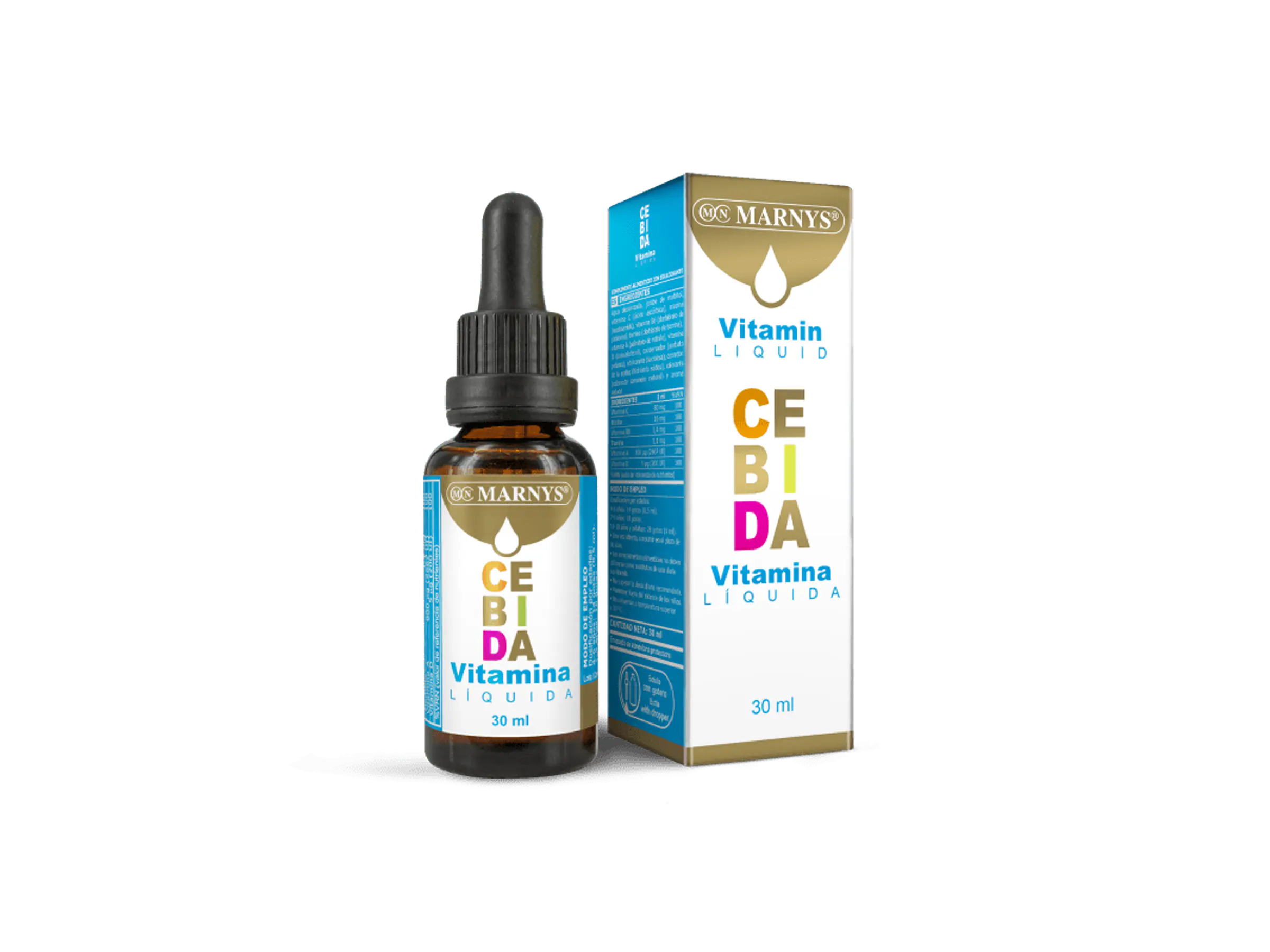 Cebida Multivitamínico 30 Ml Marnys 1