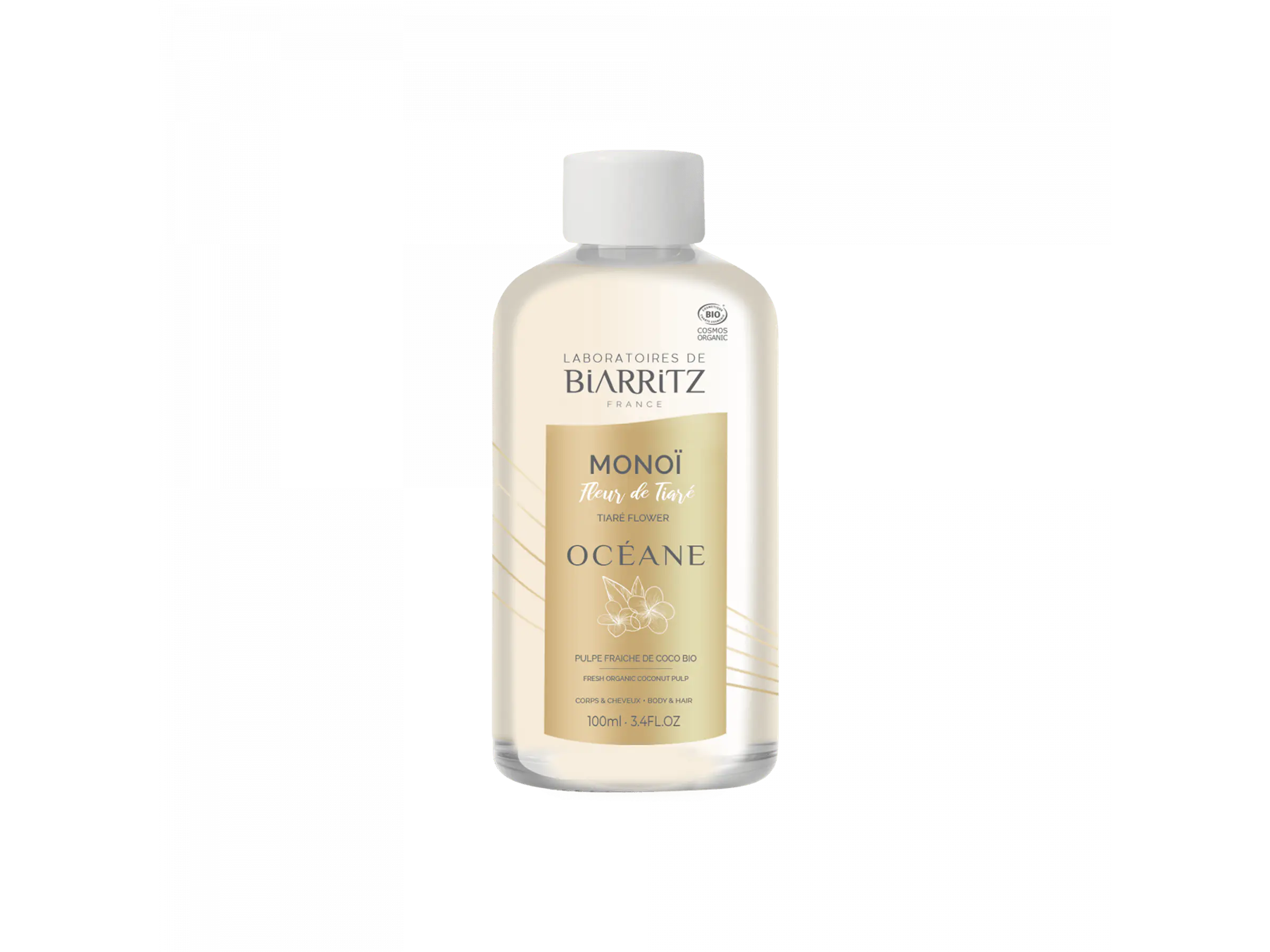 Óleo Monoi Océane Bio 100 Ml. Laboratoires de Biarritz 1