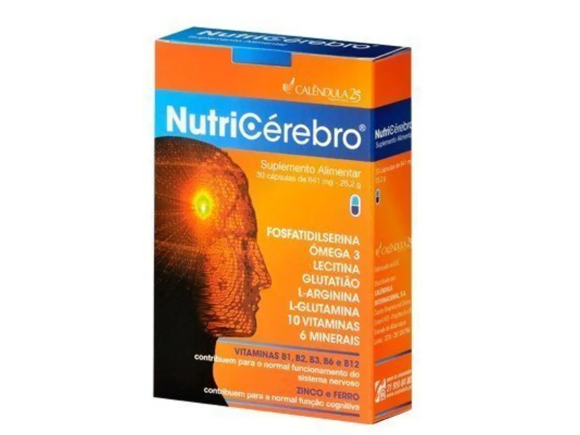 Nutricérebro 30 Cápsulas Calêndula 1