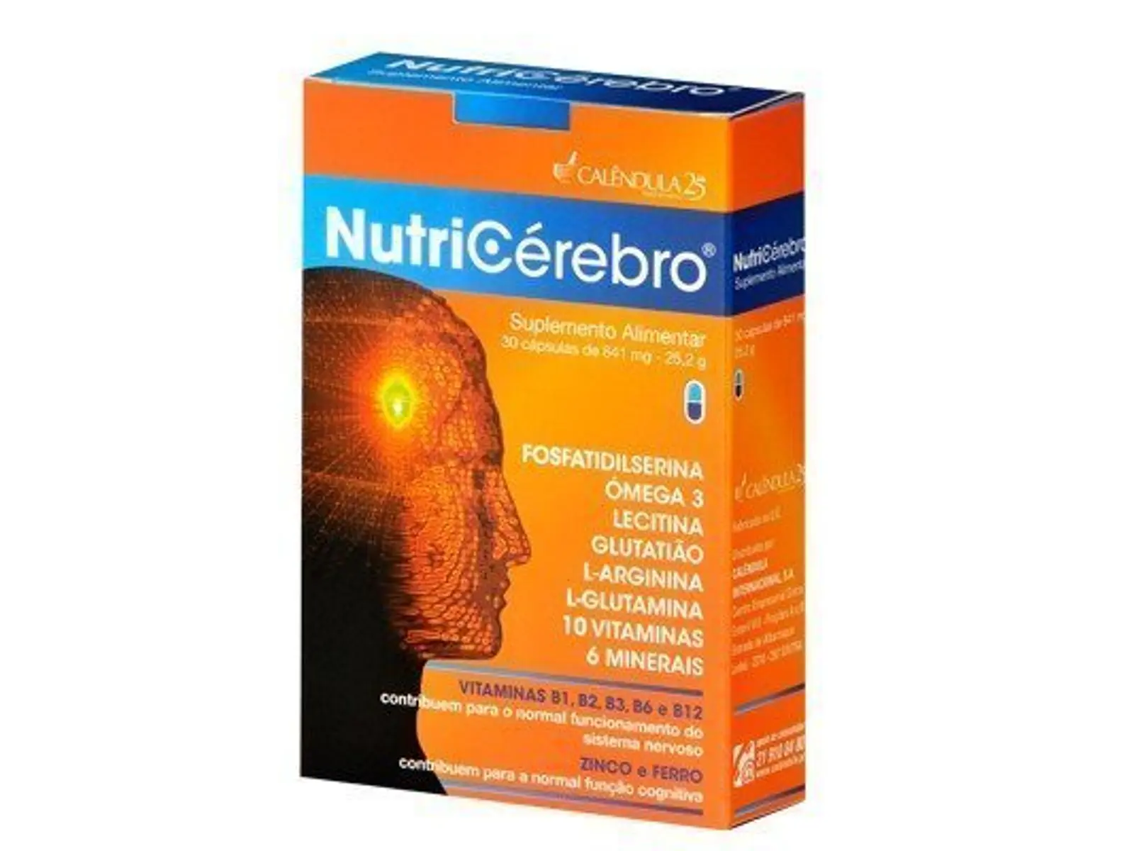 Nutricérebro 30 Cápsulas Calêndula 1