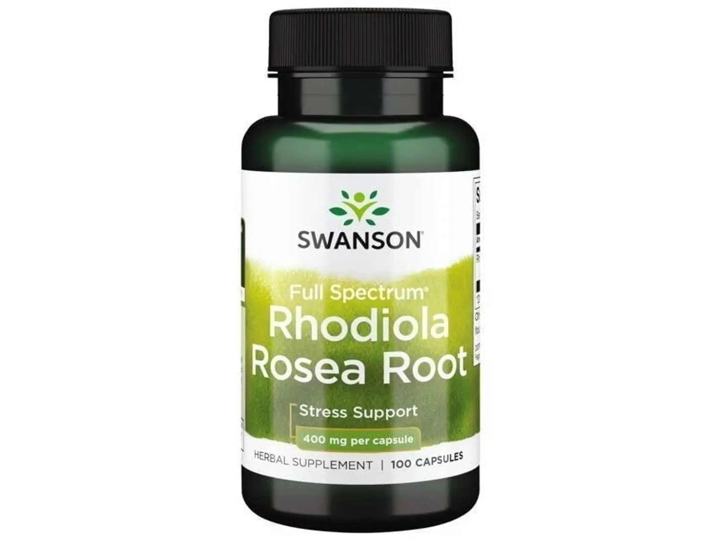 Full Spectrum Rhodiola Rosea Root 400 Mg 100 Cápsulas Swanson 1
