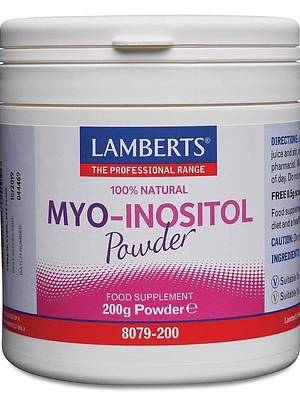 Myo-Inositol Em Pó 200 Grs. Lamberts