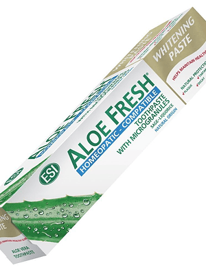 Pasta Dentífrica Aloe Fresh Branqueadora Homeopatica 100 Ml ESI