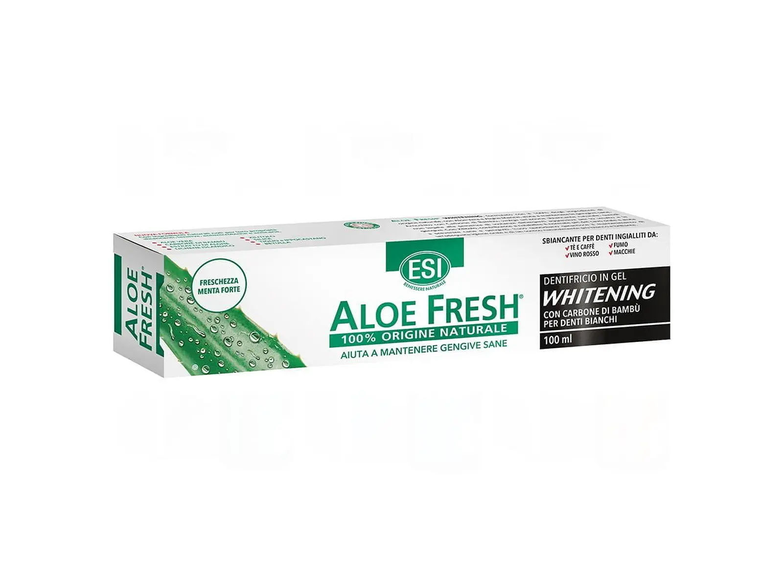 Gel Dentífrico Aloe Fresh Branqueadora 100 Ml ESI 1