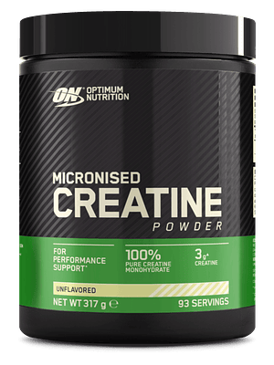 Creatina Unflavoured 187 GR,  317 gr ou 634 gr Optimum Nutrition