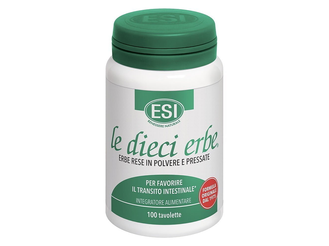 Le Dieci Erbe 100 comprimidos ESI 1