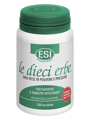 Le Dieci Erbe 100 comprimidos ESI