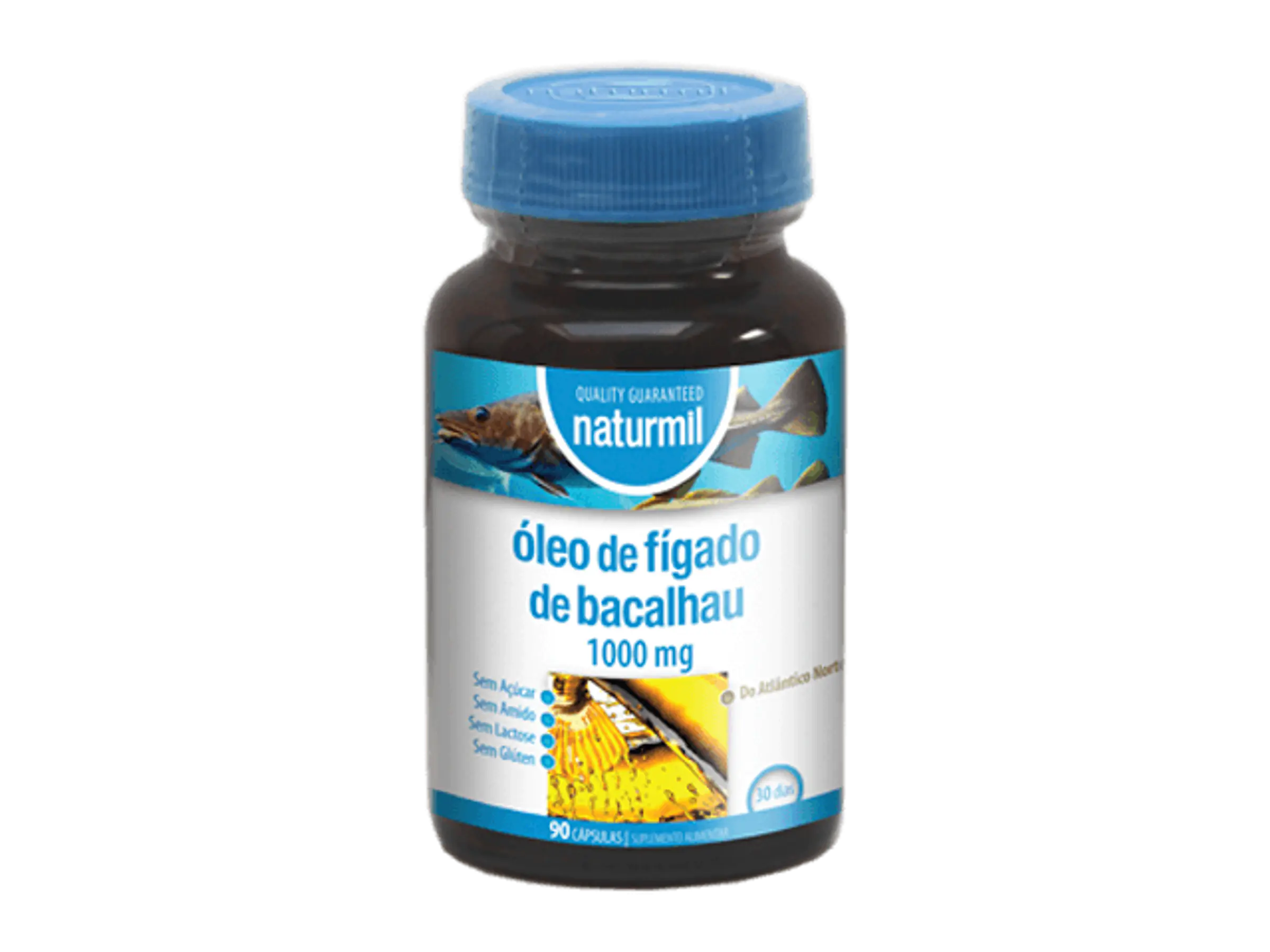 Óleo de Fígado Bacalhau 1000mg 90 Cápsulas Dietmed 1