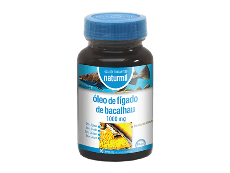 Óleo de Fígado Bacalhau 1000mg 90 Cápsulas Dietmed 1