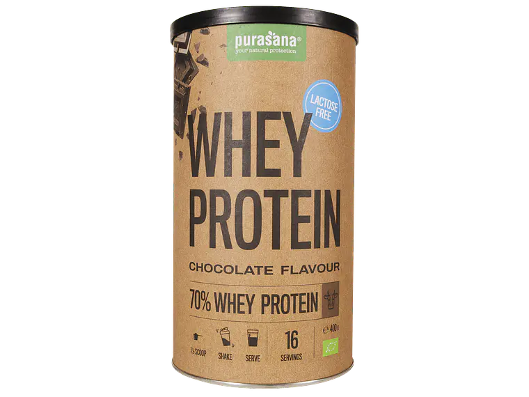 Whey Protein Bio 400g Chocolate Purasana 1