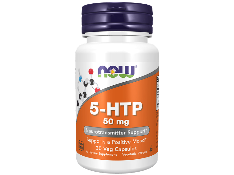 5-Htp 50 Mg 30 Cápsulas Now 1