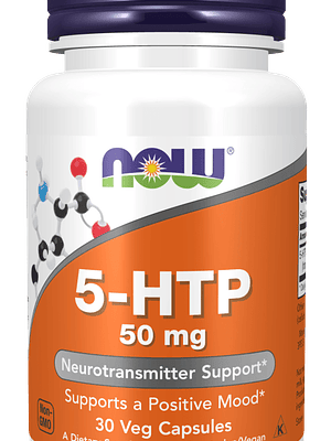 5-Htp 50 Mg 30 Cápsulas Now