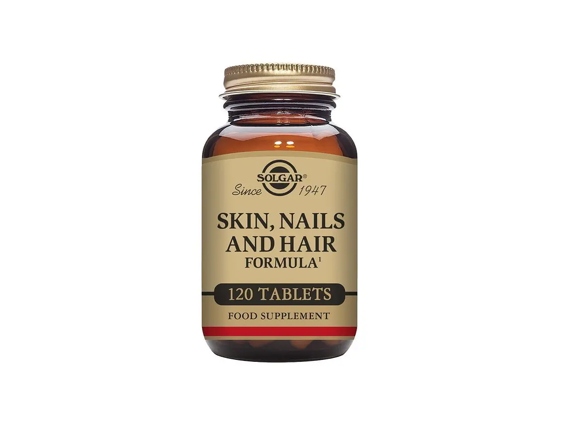 Skin, Nails & Hair Formula 120 Comprimidos Solgar 1