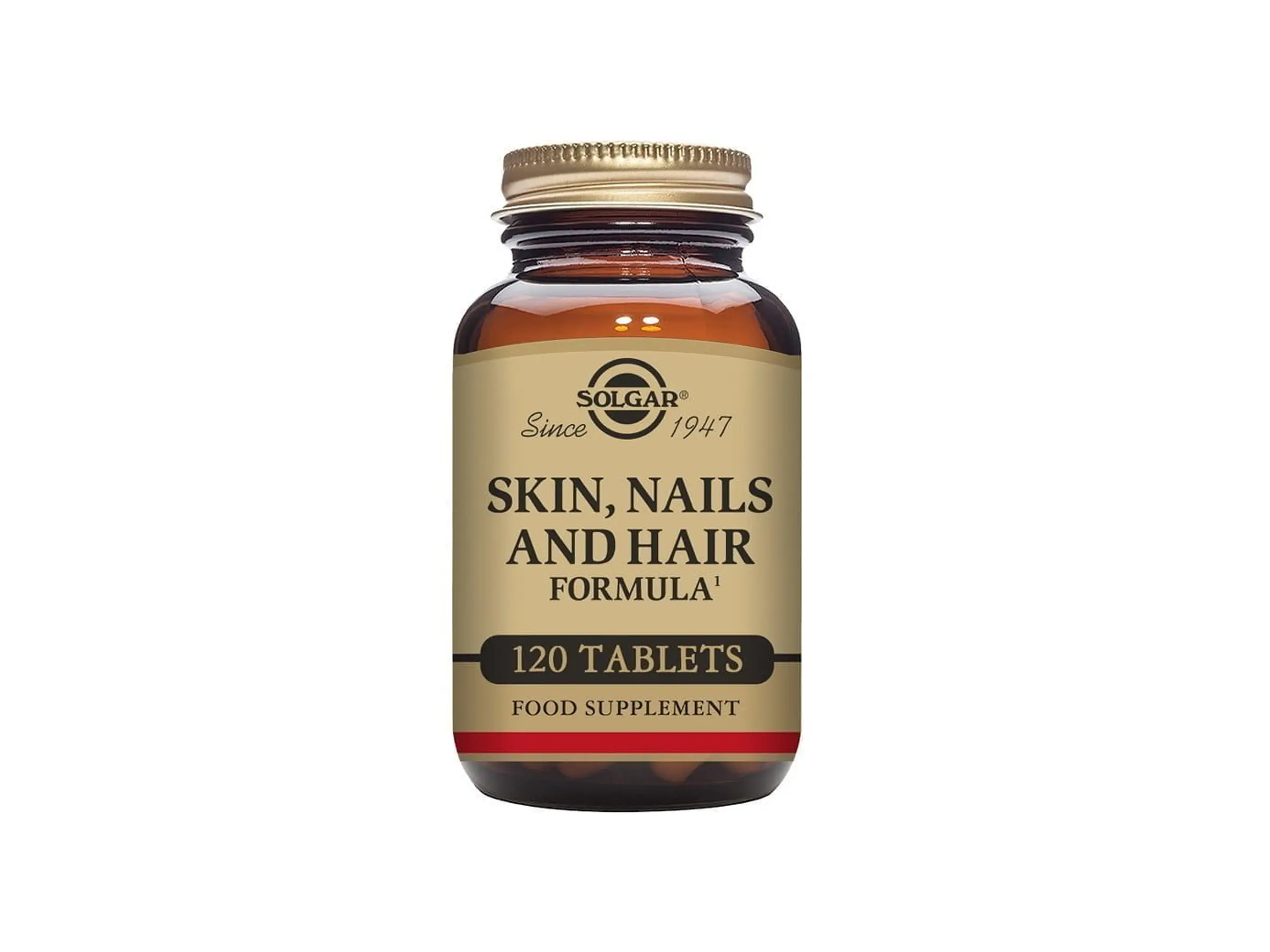 Skin, Nails & Hair Formula 120 Comprimidos Solgar 1