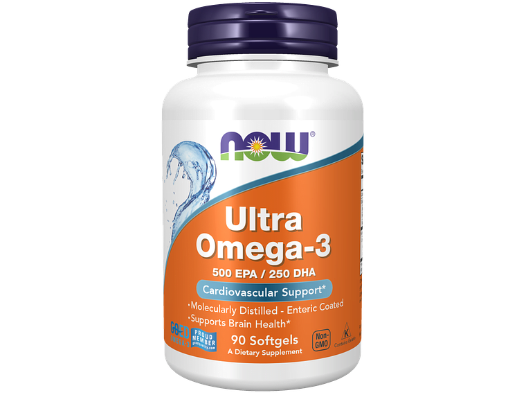 Ultra Omega 3 (500 Epa / 250 Dha) 90 Softgels Now 1
