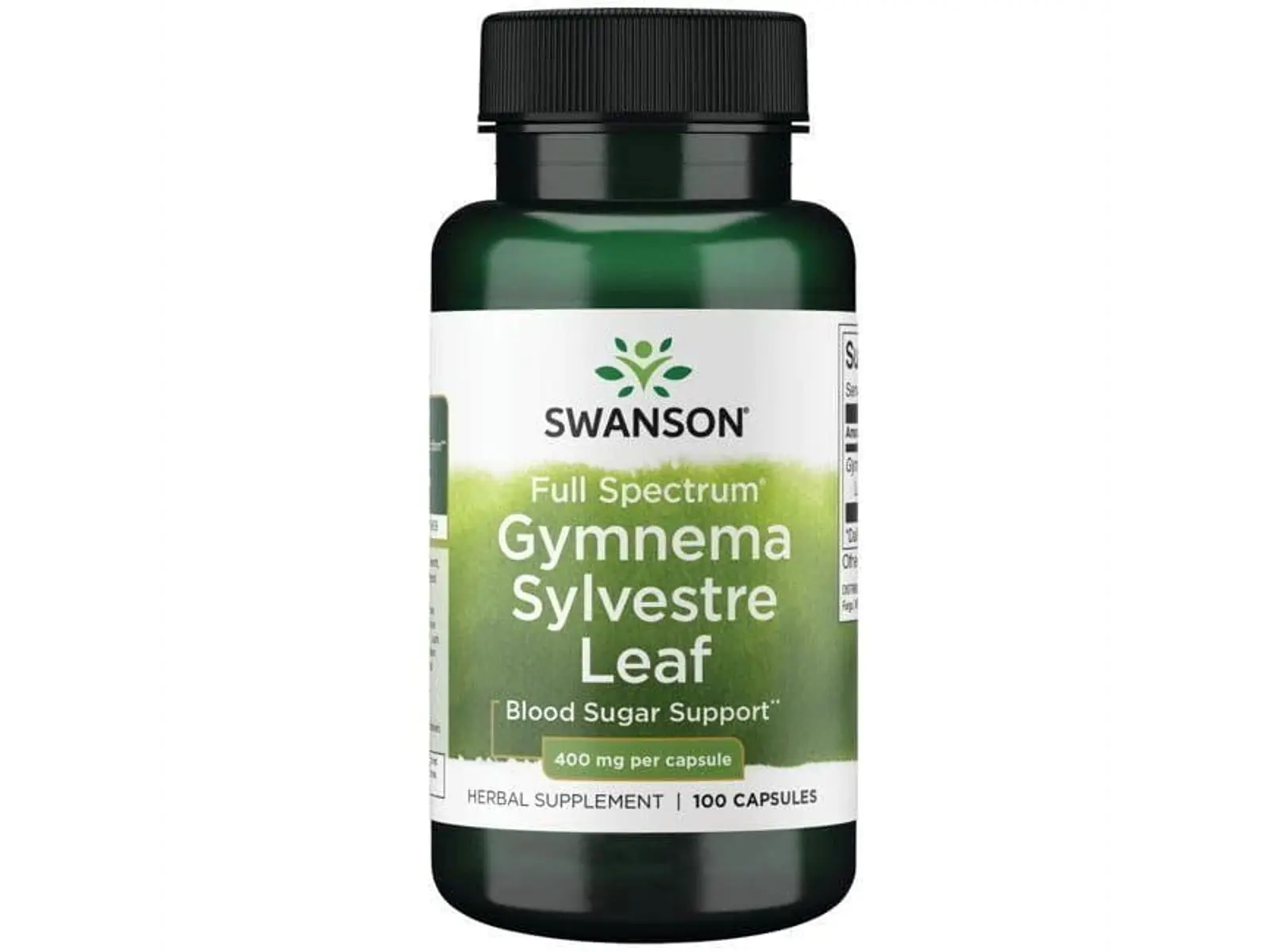 Gymnema Sylvestre 400 mg 100 Cápsulas Swanson 1