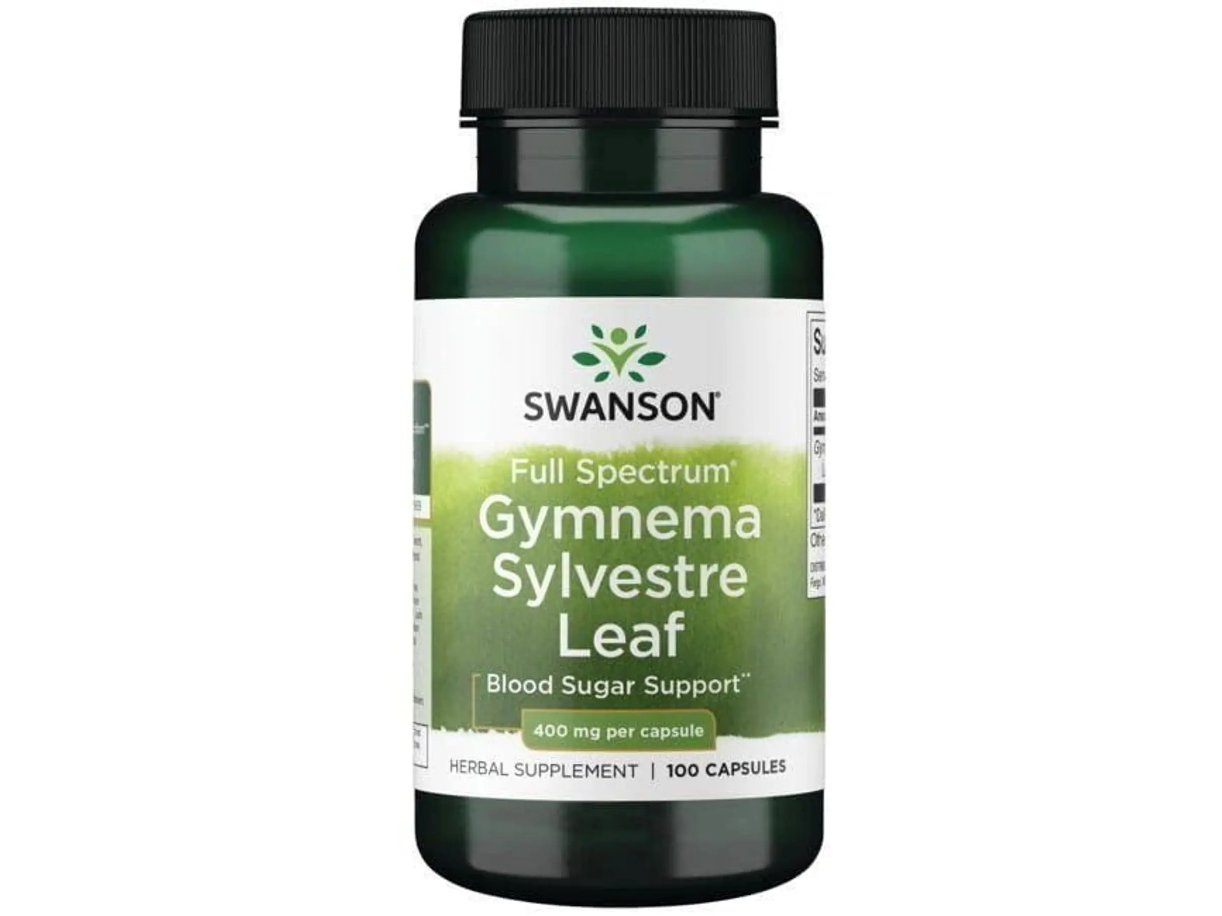 Gymnema Sylvestre 400 mg 100 Cápsulas Swanson 1